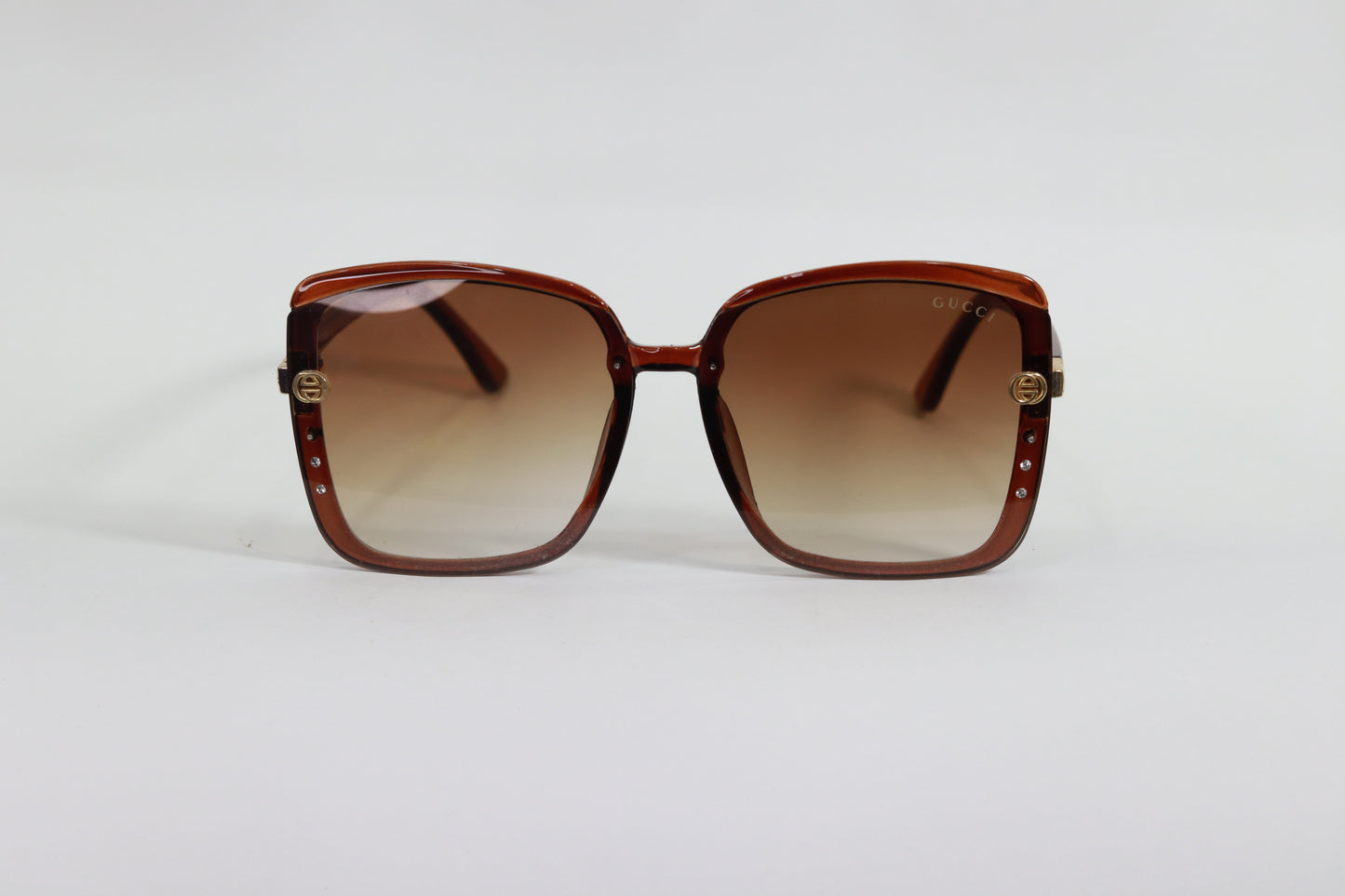 Gucci G343 | Oversized | Brown | FOSK59