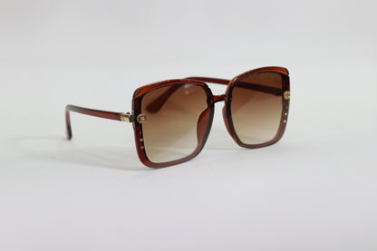 Gucci G343 | Oversized | Brown | FOSK59