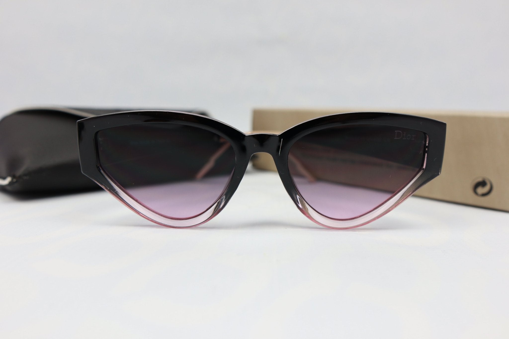 Dior authentic CatStyleDior1 Black Cateye Sunglasses