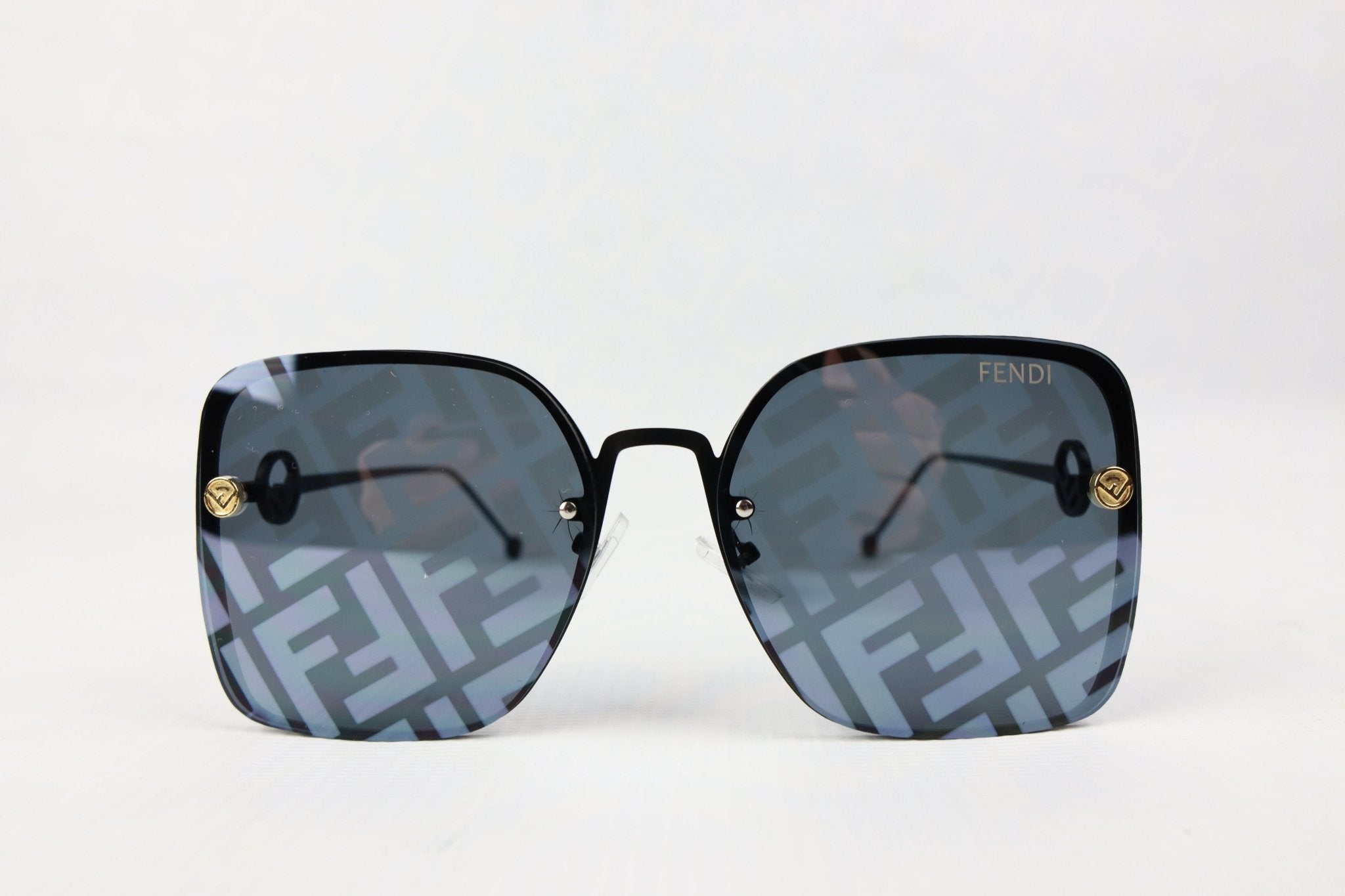 Fendi black aviators best sale